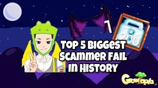 Top 5 Biggest Scammer Fail In History200 DLS+  Growtopia