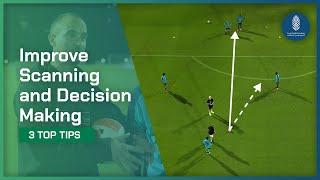 3 Tips to develop Player Awareness  Soccer Coaching Drill