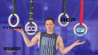 How to Pick Gymnastic Rings  BUILD Muscle and Strength with Rings CHEAP