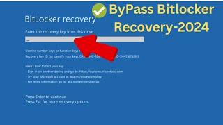 3 Ways to Bypass BitLocker Blue Screen in Windows 1011 2024   Find Your BitLocker Recovery Key