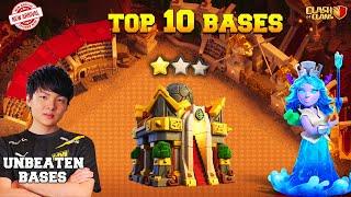 Top 10 *UNBEATEN* Town Hall 16 Base With Link  Th16 Anti Root Rider * WAR Trophy * Base .