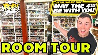 Star Wars Funko Pop Collection Room Tour May the 4th Be With YOU