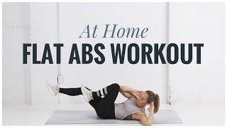 FLAT ABS Home Workout  No Equipment