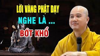 Lời Vàng Phật Dạy Nghe Là BỚT KHỔ Ai Đau Khổ Càng Nên Nghe _  Pháp Thoại Thầy Thích Pháp Hòa