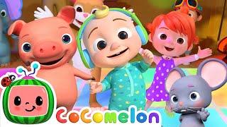 Looby Loo - Get up And Dance  CoComelon Animal Time  Animals for Kids