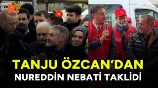 Tanju Özcan’dan çok konuşulacak Nureddin Nebati taklidi