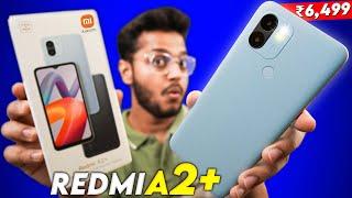 Redmi A2+ Unboxing & Review Best Smartphone Under ₹7000   * Stock Android Phone *