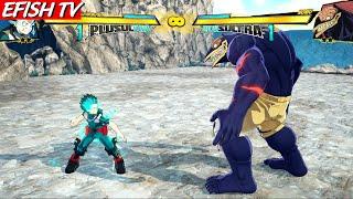 Izuku Midoriya full cowl 100% vs Nomu Hardest AI - My Hero One’s Justice 2