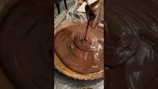 Chocolate caramel tart