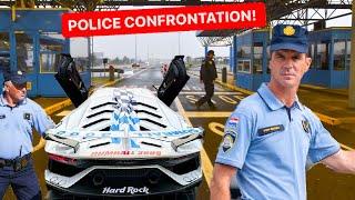 CROATIA BORDER POLICE DENY LAMBORGHINI ENTRY … *NO GREEN CARD*