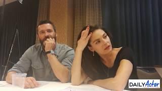 Jason OMara and Alexa Davalos on The Man in the High Castle