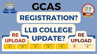 GCAS Registration Complete Guide  GCAS Portal 2024  Bknmu Junagadh #gcas #bca