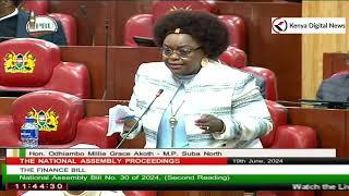 We cannot be gagged MP Millie Odhiambo faces Speaker Wetangula