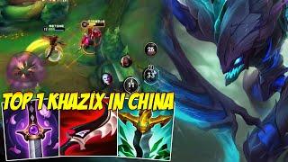 THIS IS WHY KHAZIX S++ TIER CHAMP IN CHINA SERVER - WILD RIFT