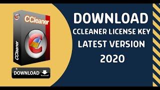 Download CCleaner Pro - license key latest version 2020