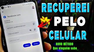 Como recuperar conta do Facebook sem ter E-Mail Telefone nem Senha NOVO MÉTODO  Pelo Celular 2023