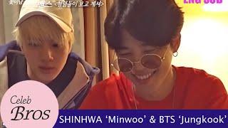 Shinhwa Minwoo & BTS Jungkook Celeb Bros S8 EP5 Older bros are watching“