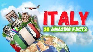 30 Amazing Facts  About Italy  Italy Tourist Attractions  Hidden Gems