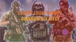 Escape from tarkov I PVP I Rainbbow six siege I sweat daily I come by and chat I CHILL