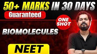 50+ Marks Guaranteed BIOMOLECULES  Quick Revision 1 Shot  Chemistry