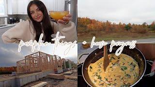 HOUSE UPDATE PUMPKIN SPICE MARGS?  + PUMPKIN PASTA WCHEF STEPH