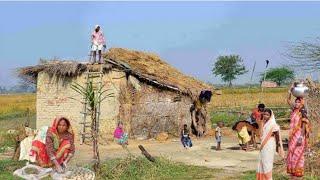 How Do Poor People  Live in India and Their own way of  Doing Lifes work Rural Life India