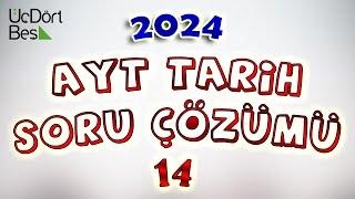 14 I. DÜNYA SAVAŞI Soru Çözümü - AYT TARİH 2024