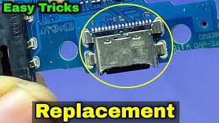 Type-c connector replacement easy way