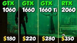 GTX 1060 vs GTX 1660 vs GTX 1660 Ti vs RTX 2060 Test in 7 Games