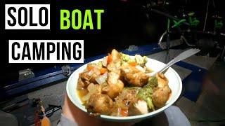 SOLO Boat Camping Fishing Cooking