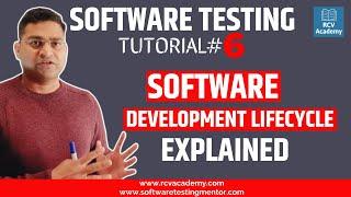 Software Testing Tutorial #6 - Software Development Life Cycle SDLC