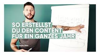 Contentplanung für deinen Newsletter in 2021