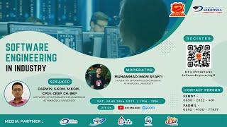 WEBINAR  SOFTWARE ENGINEERING IN INDUSTRY