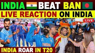 INDIA BEAT BAN  PANDYA ROCKED CRICKET LOVER SHOCKED  PAK PUBLIC LIVE REACTION  T20 WORLD CUP 2024