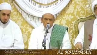Al Habib Umar Bin Abdullah Assegaf Bangil Melantunkan Qosidah