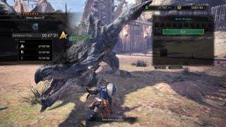 MHW - Arena Quest 07 - Azure Rathalos 647 Solo SnS