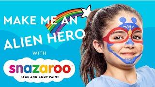 Become An Alien Hero  Out Of This World Facepaint How To
