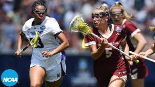 Boston College vs. Northwestern 2024 NCAA womens lacrosse championship highlights