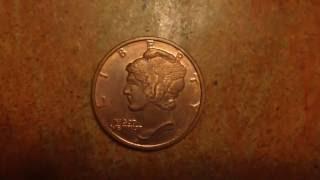 2011 Mercury Dime Copper 1oz