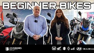 Motorbikes For Beginners - Where to start when buying your first bike JOHN BANKS HONDA