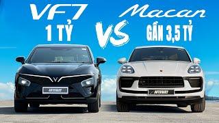 Drag Race VinFast VF 7 vs Porsche Macan - Cuộc đọ sức đầy gay cấn Autodaily.vn