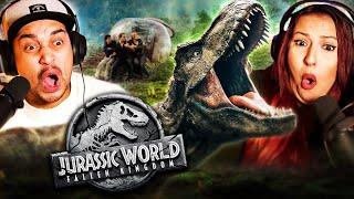 JURASSIC WORLD FALLEN KINGDOM 2018 MOVIE REACTION - FIRST TIME WATCHING - REVIEW