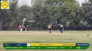 Live Cricket Match  Dukes XI vs Gandhi & partners  10-Mar-24 1222 PM 20 overs  3rd DHCBA Cricket