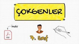 Çokgenler  7. Sınıf + PDF