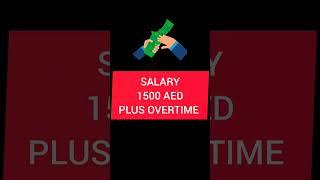 MANPOWER REQUIREMENTS FOR DUBAI