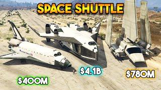 GTA 5  FRANKLIN VS MICHAEL VS TREVOR SPACE SHUTTLE