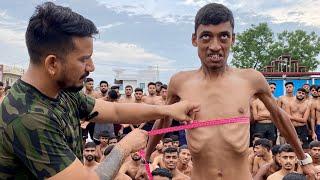 Indian Army TOD Chest  measurement GD Chest 77 to 82 viral video. अग्निवीर का चेस्ट देखो॥