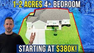 We Found NEW HOMES on 1+ Acres Starting at $380K in Conroe TX