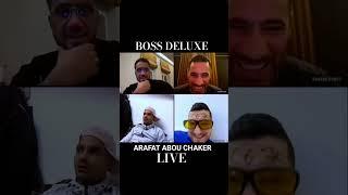 ARAFAT ABOU CHAKER  LIVE MIT YASSER UND BARELLA #shorts