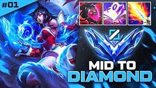 Ahri Gameplay Guide  Unranked To Diamond #1  Build & Runes  League of Legends